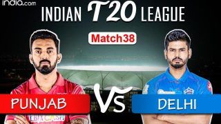 IPL 2020 Live Cricket Score KXIP vs DC, Today's Match 38 Live Updates Dubai: Can KL Rahul-Led Punjab Hold Onto The Winning Momentum?